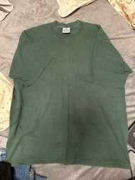 Pro club 軍綠短袖tee
