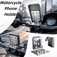 CROSSTRADE Motorcycle Phone Holder, Easy Mount Sturdy Metal Magnetic Phone Holder, Anti-shock Struct