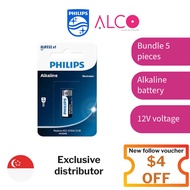 Philips 8LR932/59 Alkaline 12 V Button cell Battery (x 5pcs)