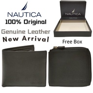 Nautica Genuine Leather Bifold Short Wallet NTWS0223-2995031 NTWS0223-3395037