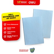 Deli Notebook Size A5 25K 22263 / A5 Notebook @80 Sheets DELI 22263 / Spiral Notebook A5 Waterproof 