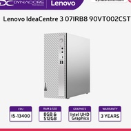 DYNACORE - Lenovo IdeaCentre 3 07IRB8 90VT002CST (Intel® Core™ i5-13400 | 8GB | 512GB SSD | Intel® U