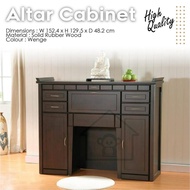 KABINET SEMBAHYANG/ ALTAR TABLE/ALTAR CABINET/PRAYER CABINET/SOLID WOOD/神台/FENGSHUI ALTAR TABLE/SOLI