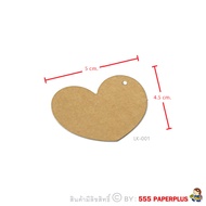 555paperplus ป้าย tag เปล่า (100แผ่น) Tagตกแต่งถุงขนม ป้ายแขวนคราฟ ป้ายแขวนเสื้อผ้า ป้ายห้อยสินค้า (