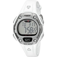 Timex Womens Ironman Classic 30 Mid-Size White/Gray Resin Strap Watch