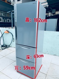 ♻️ 本周優惠價$2300 ♻️ Hitachi 日立牌 R-SG37BPH 三門雪櫃 365L 182CM高 二手電器 #清倉大減價 #最新款 #貨到付款 #精選貨品 #襟用款 #好物推介 #二手洗