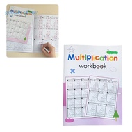 GOOD Paper Math Drills Workbook for Kids Efficient Multiplication Division Training