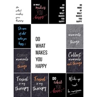 Text Art Collection Do What Makes You Happy Poster Print  Stylish Wall Decor for Interior Design Enthusiasts