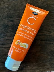 泰國Boots Vitamin C brightening cleansing foam 100ml