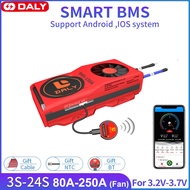 Daly Smart Bluetooth BMS 80A 100A 120A 150A 200A 250A 12V 24V 36V 48V 60V 72V 18650 Batt 3S 4S 8S 13