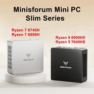 S FORUM Slim Series PC UM870 AMD Ryzen 7 8745H USB4.0 2 * DDR5 2 * PCIE4.0 2.5G LAN Windows 11 NUC