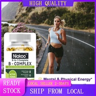 Vitamin B-Complex Capsule Supplement Increase Metabolism B
