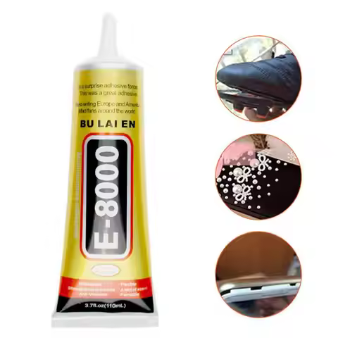 15/50ml Adhesive Glue E8000 Liquid Super Strong Gel Multipurpose Seal For Cars Transparent Semi-flui