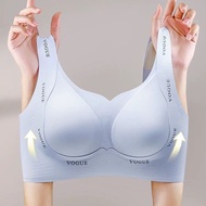 Letter-Strap Maternity Bra - Anti-Sagging & Side Boob Support for Plus Size Women