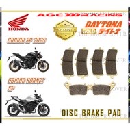 HONDA DISC BRAKE PADS CB1000 SP 2025 , CB1000 HORNET SP 2025 GOLD QUALITY BKL