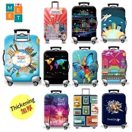 Local Ready Stock Extra Thick Luggage Cover Travel Suitcase Protector Travelling Series 行李箱保护套