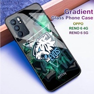 h06 Softcase Kaca Oppo Reno 6 4g 5g - Casing Hp Realme Case