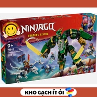 Set 71845 - Lloyd's Jet Mech - Box + Book + Full bricks - No minifigures