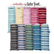 WATERFRONT JAPAN FLAT FOLDING STRIPE UMBRELLA