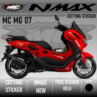 Aksesoris Motor Yamaha Nmax New 2020 2021 Free Velg Skotlet Sticker Striping Lis Variasi Cutting Sti
