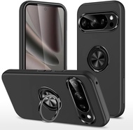 Chân đế Vòng Kim Loại xoay 360 [giá lắp trong xe từ tính phù hợp] vỏ điện thoại chống sốc màu trơn c