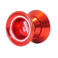 [lzdjlmy3c7] N5 Unresponsive Professional Aluminum Alloy Yo-yo Ball with Durable String - Red