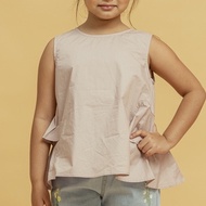 Ivory Sleeveless Top / Kids Sleeveless Top / Girls Top