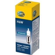 Hella H6W Bulb H6W 12V 6W Bax9S T2.75