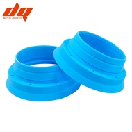 2pcs Car Audio 6.5 Inch Speaker Waterguards Waterproof Cover Sound Insulation Stop Shock Silica Gel Seal Mount Adapter Universal