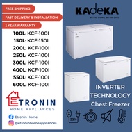 Kadeka Inverter Chest Freezer KCF-100I | KCF-150I | KCF-200I | KCF-250I | KCF-300I | KCF-400I | KCF-550I | KCF-650I