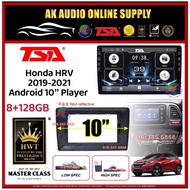 🎁Free AHD Camera🎁  8Ram + 128GB DSP 4G Carplay ◾ TSA Honda HRV 2019 - 2021 Android 10'' inch  TS10 Car Player Monitor