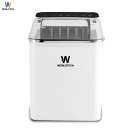 Worldtech เครื่องทำน้ำแข็ง อัตโนมัติ ฟรี ที่ตักน้ำแข็ง รุ่น WT-IM600A ทำน้ำแข็งใน 6-9 นาที ประกัน1ปี