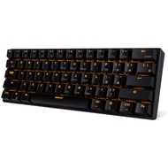 RK ROYAL KLUDGE RK61 Wireless 60% Mechanical Gaming Keyboard, Ultra-Compact Bluetooth Keyboard with Tactile Blue Switch