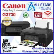 (ALLSTARS : We Are Back Promo) Canon PIXMA G3730 (Black) or (Yellow Green) Wireless Multifunction Re