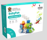 C.S. Kids - STEM 積木教育玩具 - 親子益智大塊積木玩具 117件 - 初階 動力車裝 (適合12個月或以上嬰幼兒)