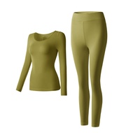 Ultra-Thin Invisible Thermal Underwear Women's Skin-Based Skin-Beautifying Clothing Heating Autumn C