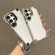 Clear case for Samsung S25 Ultra s24 ultra S23 ULTRA S22 Ultra A56 5G A16 5G A26 5G hard Casing shoc