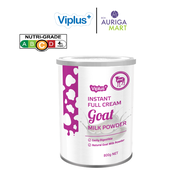 Viplus Instant Full Cream Goat Milk Powder Adult Milk Formula (Expiry Date: 13/03/2025) [Aurigamart Authorised Distributor]