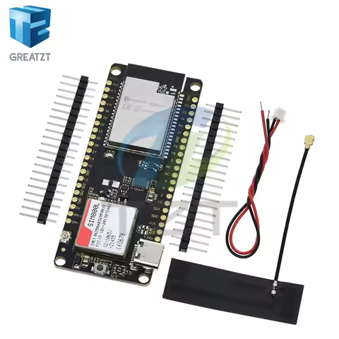 GREATZT TTGO T-Call V1.3 ESP32 Wireless Module SIM Antenna SIM Card SIM800L Module And GSM/GPRS Ante