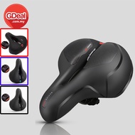 GDeal Bicycle Saddle Reflective Bicycle Seat Bag Road Saddle Hollow Riding Seat Equipment