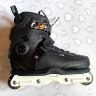 USD - Carbon + 50/50 Complete Aggressive Inline Skate