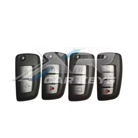 Replace 2/3/4Buttons Flip Remote Shell NSN14 Key Shell Cover Case For Nissan Qashqai Pulsar Juke F15