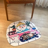 豬鼻女的yoga time 吸水硅藻土軟地墊