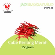 Cabe Merah / Cabai Merah Keriting 250gram - Sayuran segar bekasi (=)