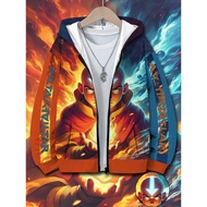 Avatar Avatar Avatar Printed Boys Hooded Jacket