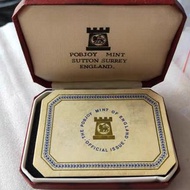 新品❗️英國銀幣 1977年伊麗莎白二世克朗紀念幣 原盒帶證書