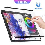 TBTIC Paper Like Screen Protector Film for Ipad Mini 6 Pro 11 2021 2020 2018 Ipad Air 4 10.9 10.2 7Th 8Th Removable Magnetic Attraction