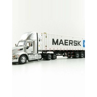 DM 1/50 Peterbilt 579 Peterbilt Trailer American Container Container Truck Model