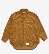 WTAPS WCPO Corduroy L/S ssz seesee carhartt cdg nautica Shirt