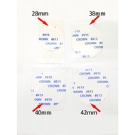 Watch Accessories Watch Bezel Stickers Ceramic Ring Mouth Adhesive Stickers 3M Double-Sided Adhesive
